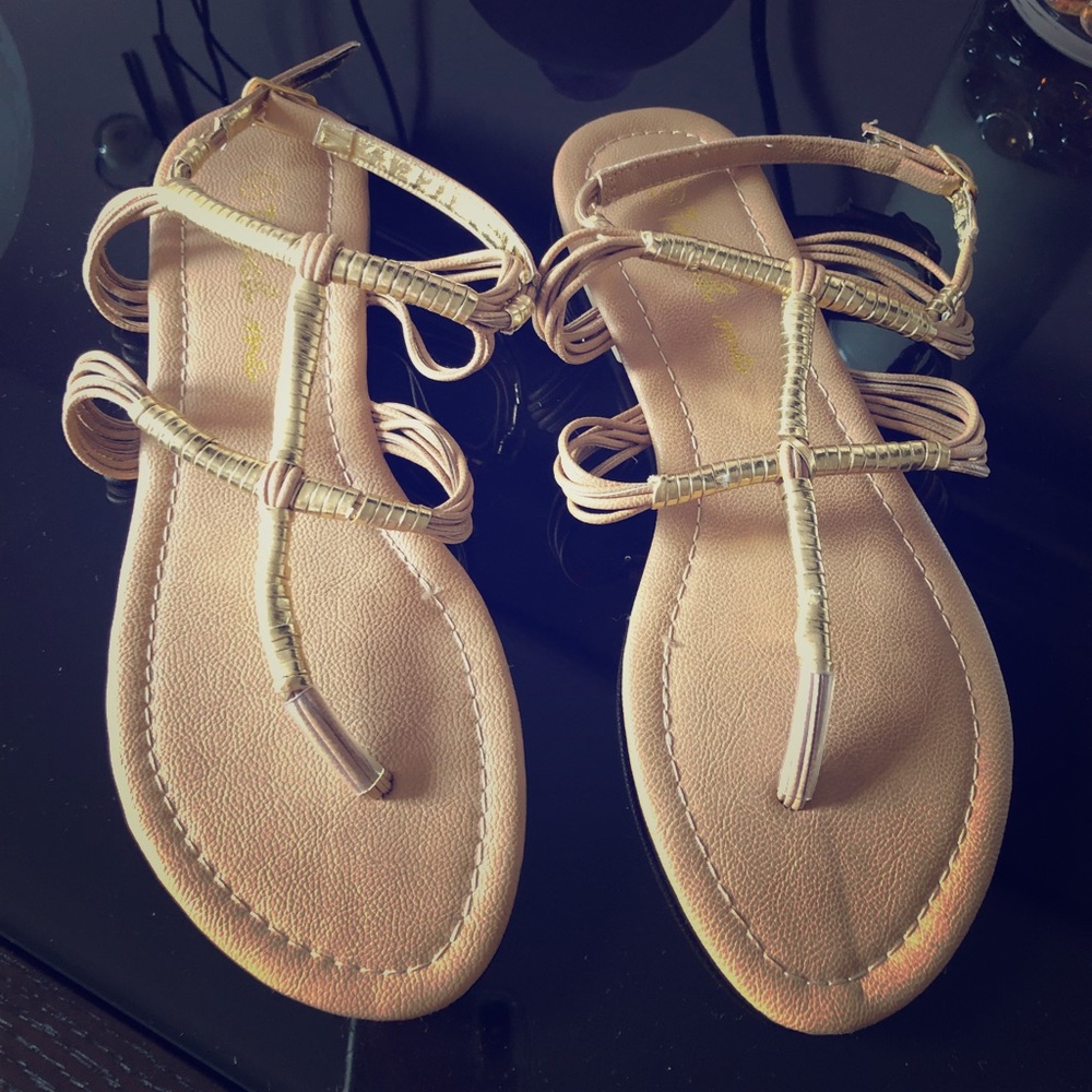 Brand new sandals.  Size 6.